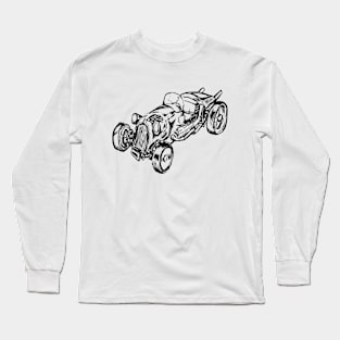 Hot rod Number Two Long Sleeve T-Shirt